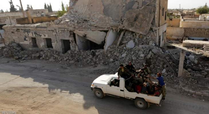 مقتل 7 عناصر من داعش اثر هجوم على مواقع هيئة تحرير الشام بريف حماة