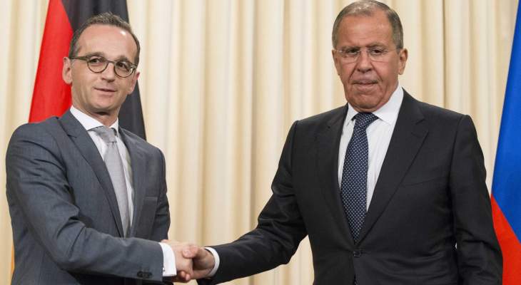 وزيرا خارجية روسيا وألمانيا أكدا ضرورة الحوار بين جانبي النزاع في أوكرانيا