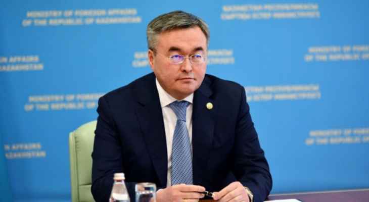 وزير خارجية كازاخستان: استخدام قوات منظمة الأمن الجماعي بلوغانسك ودونيتسك أمر مستحيل عمليًا