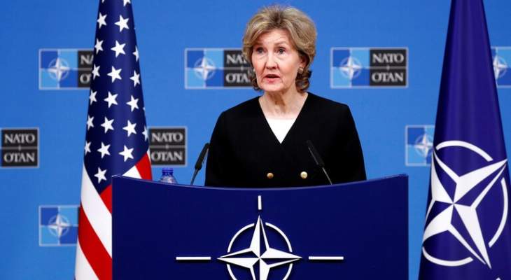 مندوبة أميركا لدى الناتو: لا نتفق مع ماكرون بشأن &quot;الموت الدماغي&quot; للناتو