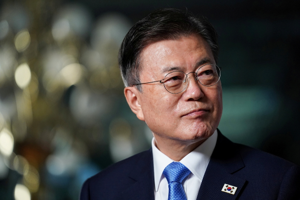 رئيس كوريا الجنوبية أكد مواصلة العمل لتعزيز السلام في شبه الجزيرة الكورية