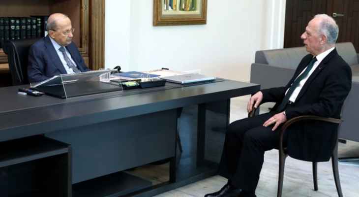 الرئيس عون عرض مع وزير الدفاع الاوضاع الامنية ونتائج زيارة هوكشتاين