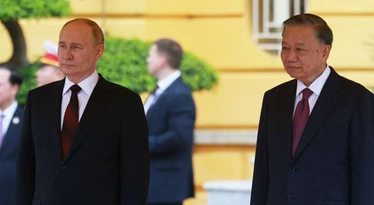 الرئيس الفيتنامي: نعلق أهمية كبيرة على تطوير الشراكة الاستراتيجية الشاملة مع روسيا