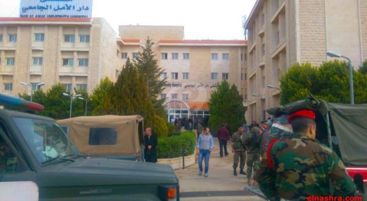 نقل المطلوب الموقوف بالحمودية للمستشفى لاصابته خلال الاشتباكات 
