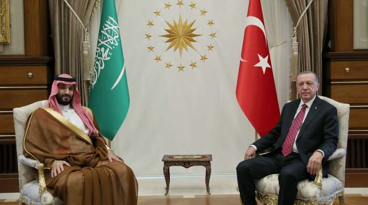 أردوغان تحدث مع بن سلمان: لضرورة وقف الهجمات الإسرائيلية والتوصل لوقف دائم لإطلاق النار