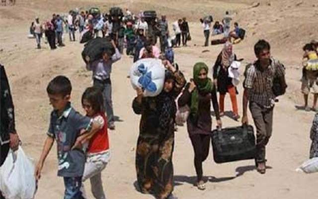 نزوح 3 آلاف شخص من مدينة جرابلس إلى مدينة منبج في ريف حلب 