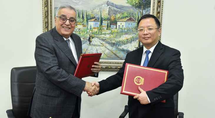 بوحبيب ومينجيان وقعا اتفاقية لإعفاء حملة الجوازات الدبلوماسية والخاصة والخدمة من متطلبات تأشيرة الدخول بين لبنان والصين