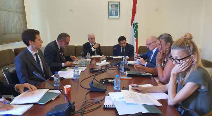لجنة الحوار اللبناني الفلسطيني تعرض استراتيجيتها للأعوام 2022 – 2024 مع سفراء الدول المانحة