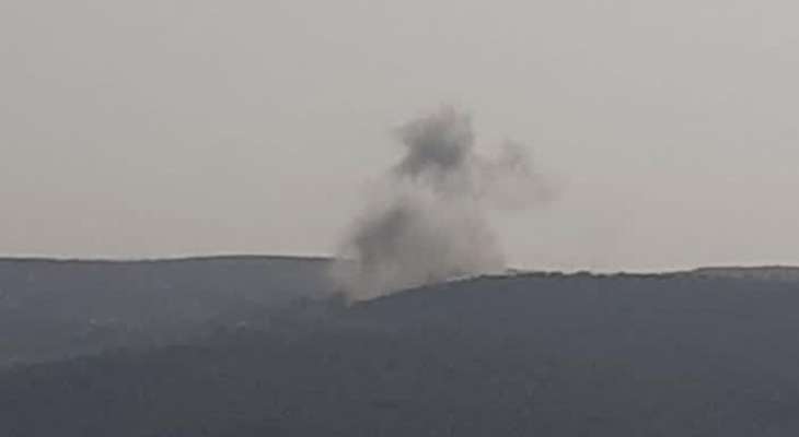 غارة إسرائيلية على راميا وقصف مدفعي استهدف ميس الجبل