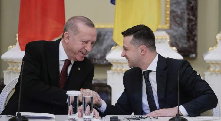 اردوغان وزيلينسكي اتفقا بشأن إبرام اتفافية تجارة حرة بين البلدين