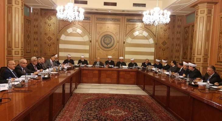 مديرية الاوقاف الاسلامية: انتخابات المجلس الشرعي الاعلى في 13 الجاري