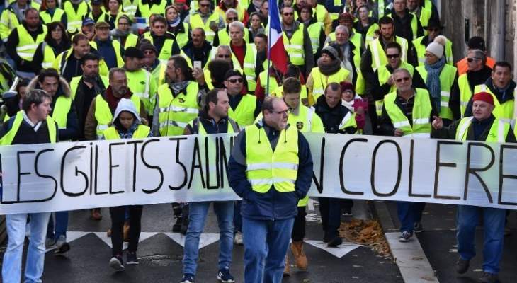 الحكومة الفرنسية: مجموع المتظاهرين في أنحاء البلاد بلغ 81 ألف متظاهر