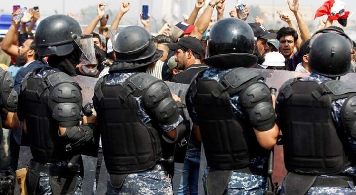 مقتل شرطي عراقي وإصابة 4 متظاهرين في كربلاء