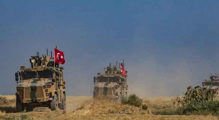 "سانا": القوات التركية جددت قصفها لمناطق عدة في ريف الرقة الشمالي