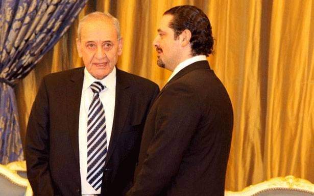 بري إلتقى الحريري قبيل بدء الجلسة العامة لمجلس النواب