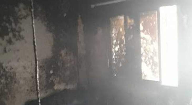 النشرة: اخماد حريق اندلع في منزل في بلدة الغازية والاضرار مادية