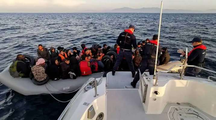 خفر السواحل التركي: إنقاذ نحو 26 ألف مهاجر ببحر إيجة وضبط أكثر من 25 ألفًا آخرين خلال 2023