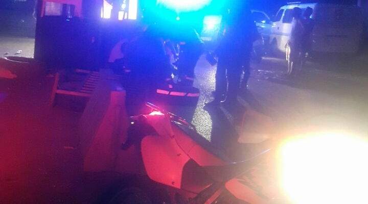 جريح نتيجة تصادم بين سيارة ودراجة نارية على شارع المئتين طرابلس