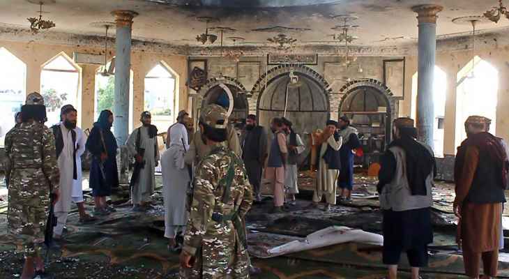 تنظيم داعش الإرهابي تبنى الهجوم على مسجد في العاصمة الأفغانية كابول