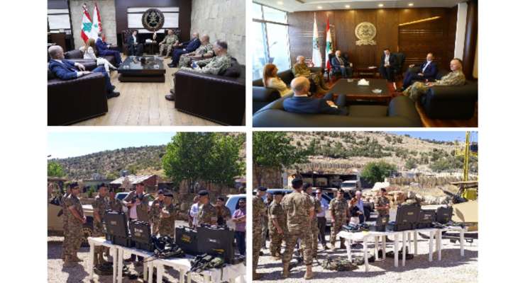 وزير القوات المسلحة البريطانية اختتم زيارته للبنان: الدعم بلادنا للجيش مستمر