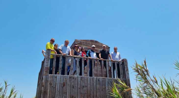 ياسين افتتح موسم زيارة محمية جزر النخل الطبيعية