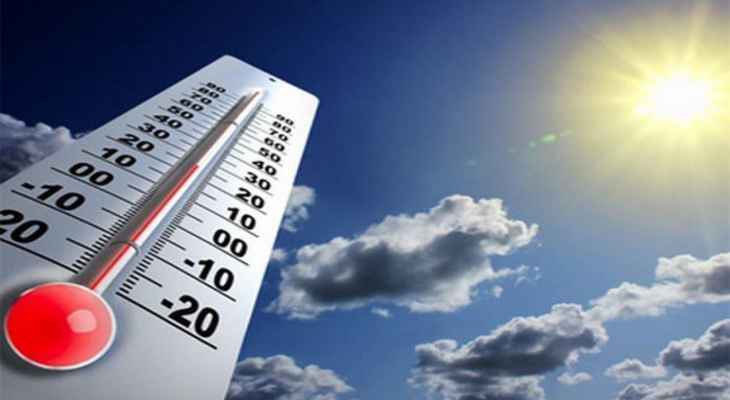 الأرصاد الجوية: طقس صيفي معتدل يسيطر على لبنان ويتحول تدريجيا إلى حار نسبيا بدءا من يوم الجمعة
