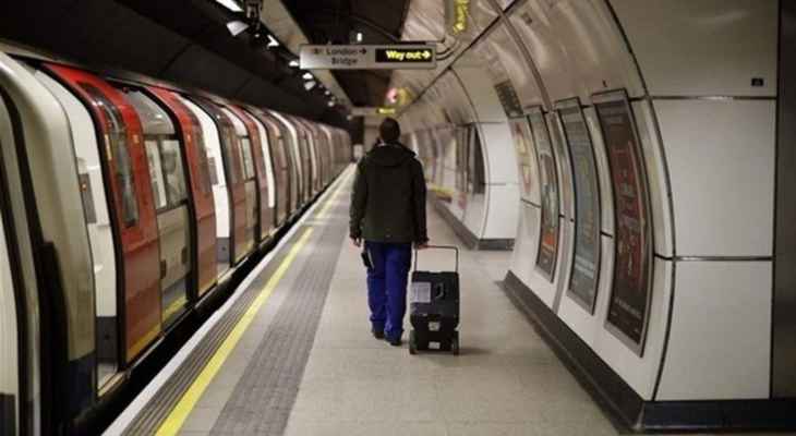 توقف شبكة مترو لندن وتأثر حركة الحافلات بسبب إضراب