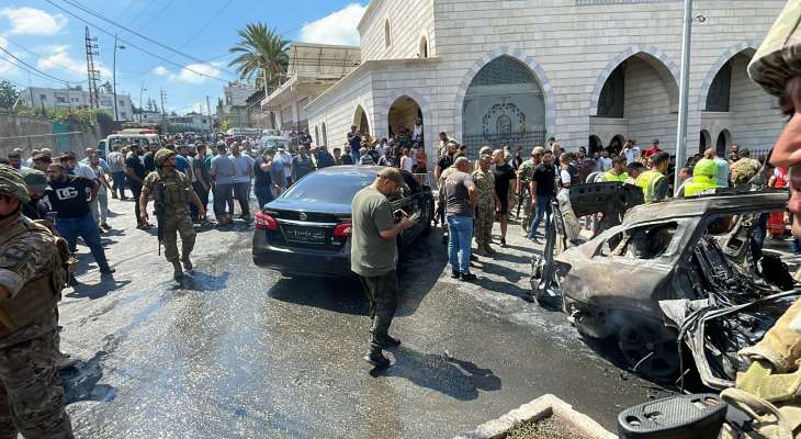 النشرة: اغتيال خليل المقدح شقيق القيادي بحركة فتح منير المقدح في غارة صيدا