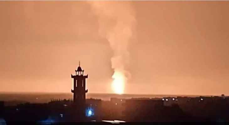 تفجير خط للغاز الطبيعي في محافظة شبوة جنوبي اليمن