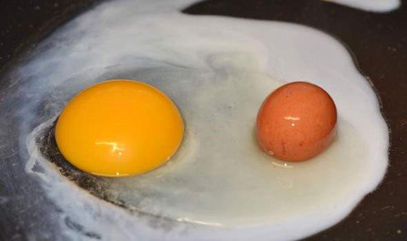 العثور على بيضة داخل بيضة