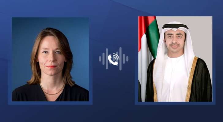 وزير خارجية الإمارات بحث مع نظيرته الهولندية بالهدنة في غزة: ندعم المساعي لإنهاء العنف بالمنطقة