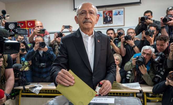 مرشح المعارضة للرئاسية التركية كمال كليتشدار أدلى بصوته: تركيا اشتاقت للديمقراطية