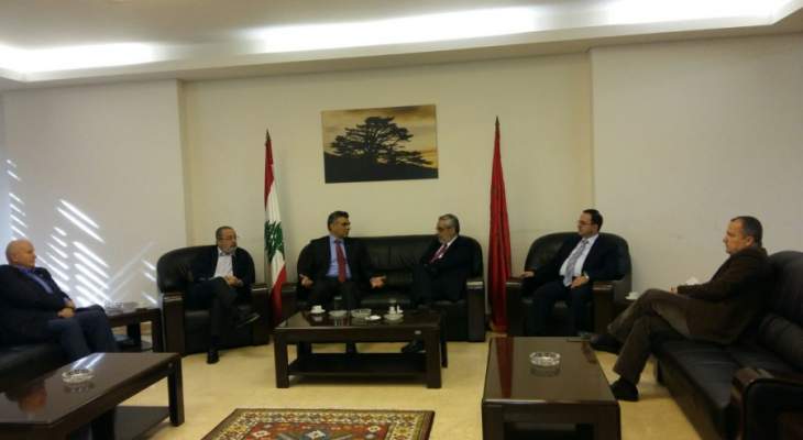 الصايغ: هناك تشخيص مشترك لمشكلة الفراغ الرئاسي في لبنان مع الطاشناق