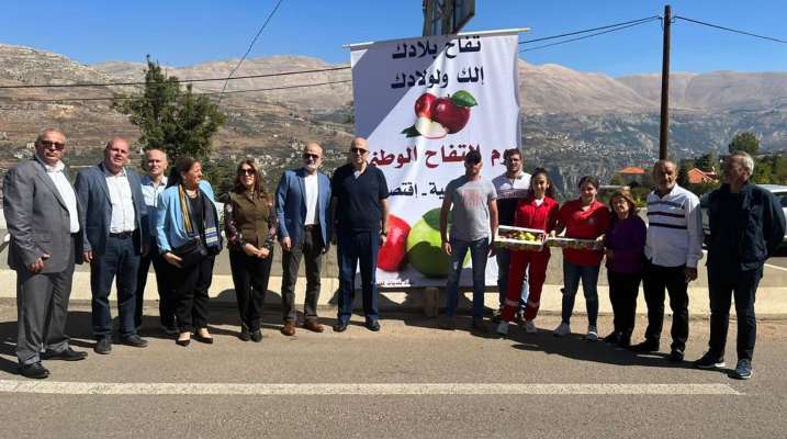 لحود رعى يوم تفاح بشري في الديمان: ندعم مزارعي التفاح بلبنان ونتابع تصديره إلى الخارج