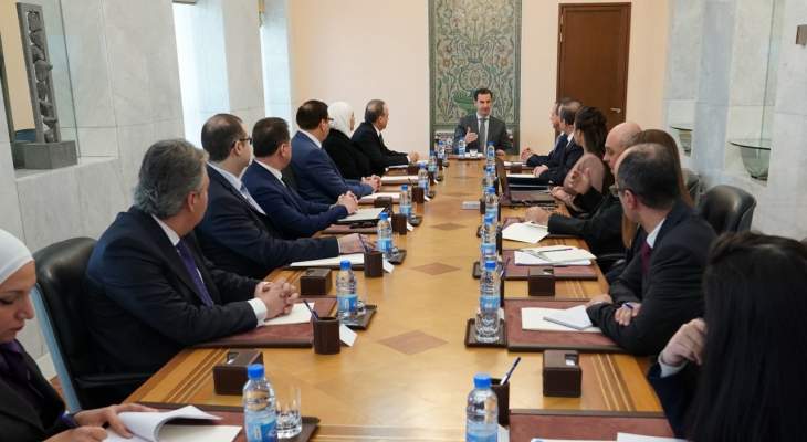 الأسد ترأس اجتماعا حول مراحل تطبيق المشروع الوطني للإصلاح الإداري