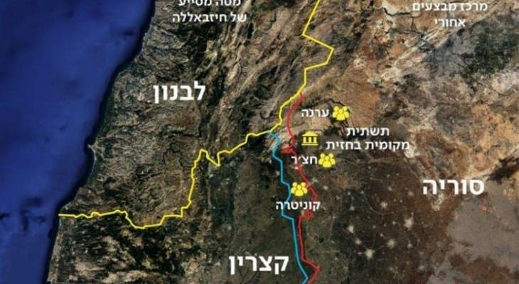 الجيش الاسرائيلي يعلن الكشف عن وحدة سرية لحزب الله في الجولان