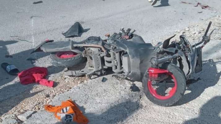 وفاة شاب بحادث سير بين دراجة نارية و"فان" على طريق عدشيت- القصيبة