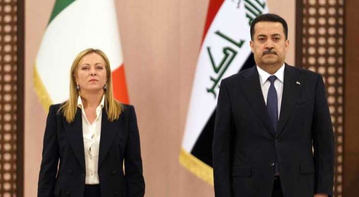 رئيس وزراء ‎العراق بحث مع نظيرته الإيطالية بالتطورات في غزة: لموقف دولي يمنع تمدد الصراع