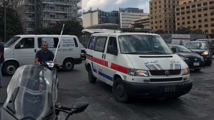 الدفاع المدني: 3 جرحى جراء حادثَي سير في عائشة بكار ووسط بيروت