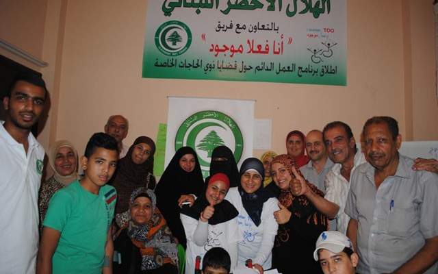 جمعية الهلال الأخضر اللبناني وزعت بطانيات على أطفال روضة فلسطين