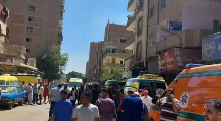 الكنيسة القبطية نقلا عن مصادر في وزارة الصحة المصرية: مقتل 41 شخصا في حريق كنيسة إمبابة