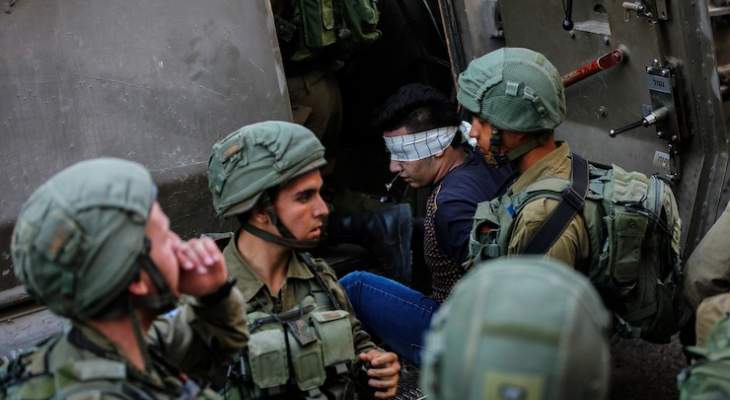 الجيش الإسرائيلي اعتقل 10 فلسطينيين في مناطق متعددة بالضفة الغربية