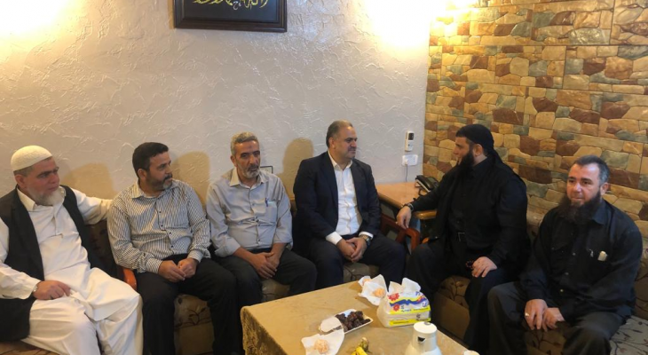 النشرة: وفد من حماس التقي مسؤول عصبة الأنصار في مخيم عين الحلوة