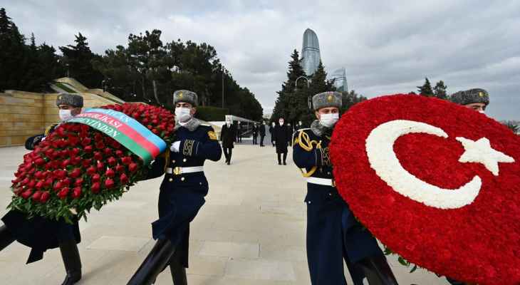 البرلمان التركي مدد وجود القوات التركية في أذربيجان لعام إضافي