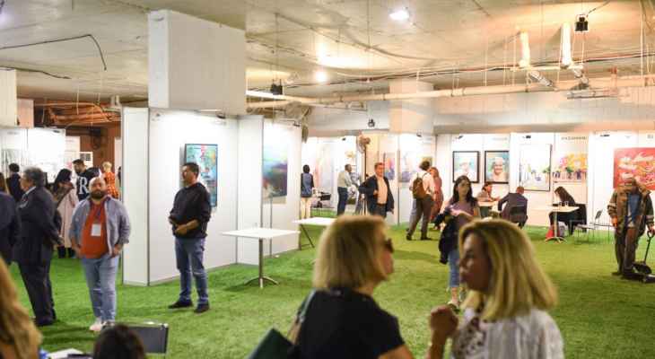 معرض الفن العربي دعا لمشاهدة أعمال 50 فنان من عدة دول عربية اليوم وغدًا في ​​​​​​بيروت