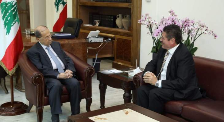 الرئيس عون استقبل سفير لبنان باليابان ومقصود ووفدا من مجلس كتب العدل