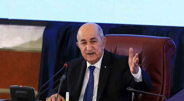 الرئيس الجزائري وضح الهدف من مبادرة "لم الشمل": تكوين جبهة داخلية متماسكة