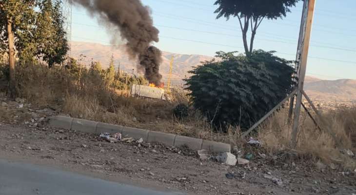 النشرة: استهداف "بيك آب" لنقل الخضار في قصرنبا غرب بعلبك