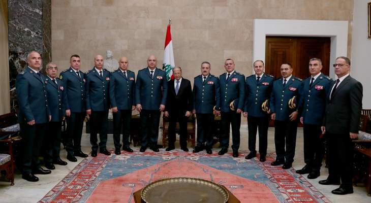 الرئيس عون التقى قائد الجيش والمدراء العامين لأمن الدولة وقوى الأمن والجمارك