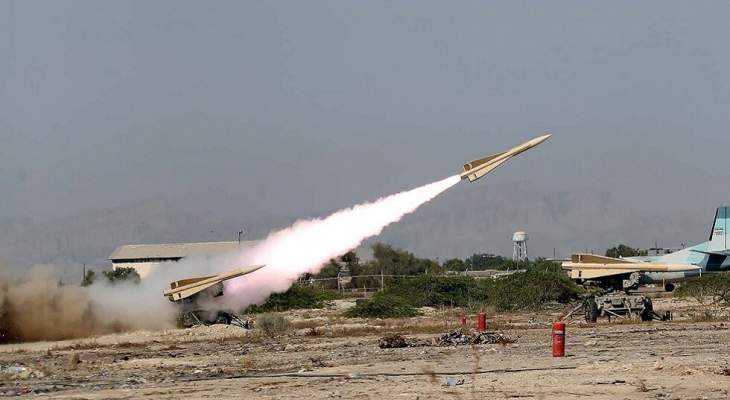 الجيش الإيراني يعلن عن اختبار صاروخي &quot;كروز&quot; بحريين
